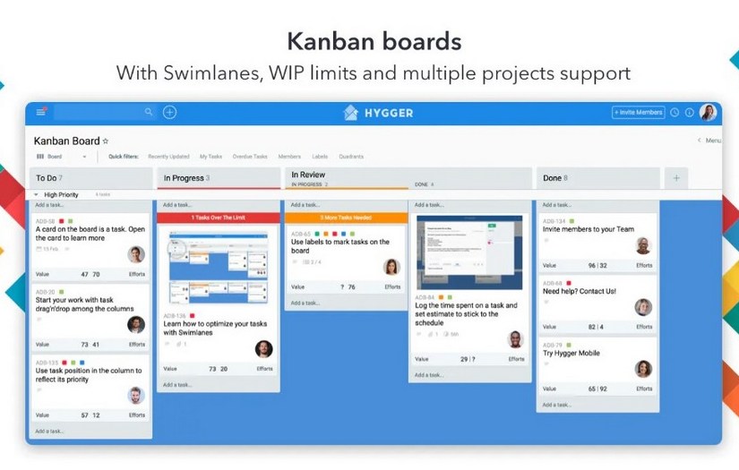 Hygger - Project Management Tool screenshot 1